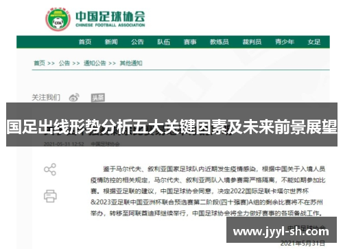 国足出线形势分析五大关键因素及未来前景展望